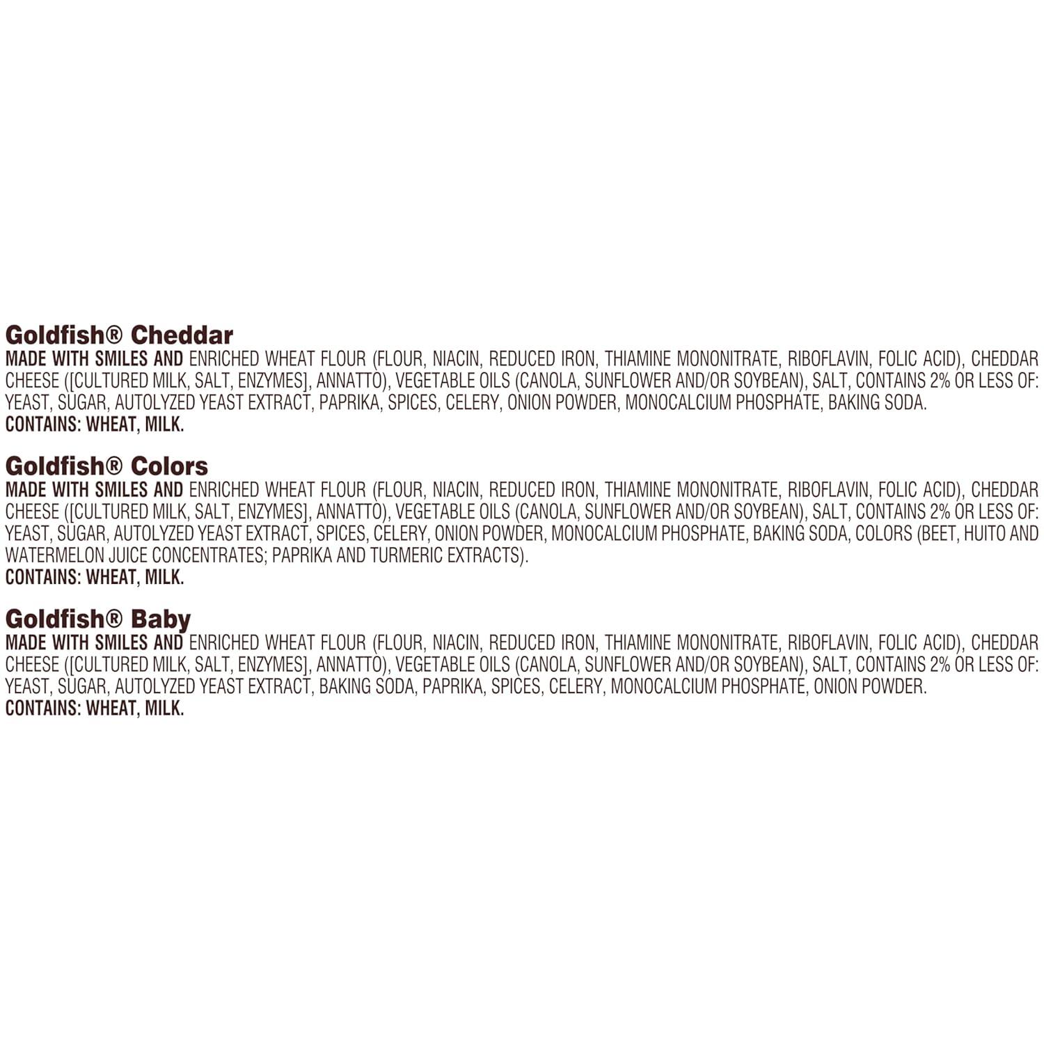 image:imageGoldfish Valentines Day Strawberry Shortcake Flavored Baked Graham Snacks 24 Count 075 OzFamily Faves Variety Pack