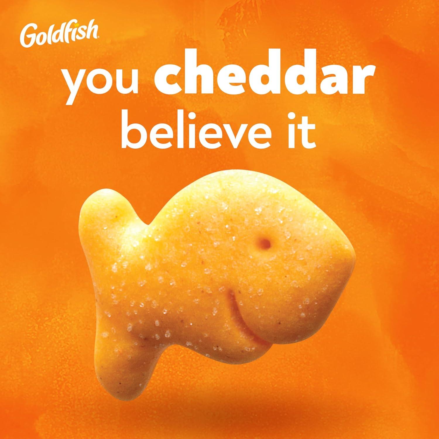 image:imageGoldfish Crackers Flavor Blasted Xtra Cheddar Crackers Family Size 10 Oz BagCheddar