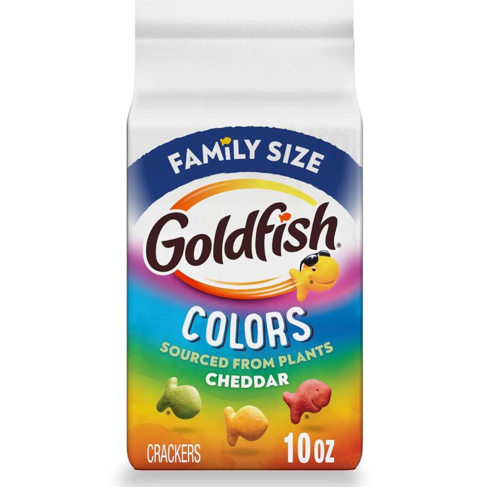image:imageGoldfish Crackers Flavor Blasted Xtra Cheddar Crackers Family Size 10 Oz BagColors Cheddar