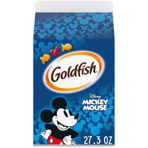 Goldfish Flavor Blasted Xtra Cheddar Cheese Crackers, 27.3 oz Carton(Disney Mickey Mouse Cheddar)