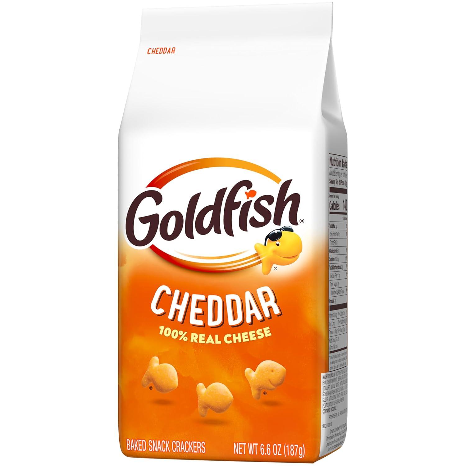 image:imageGoldfish Cheddar Cheese Crackers Baked Snack Crackers 66 oz Bag