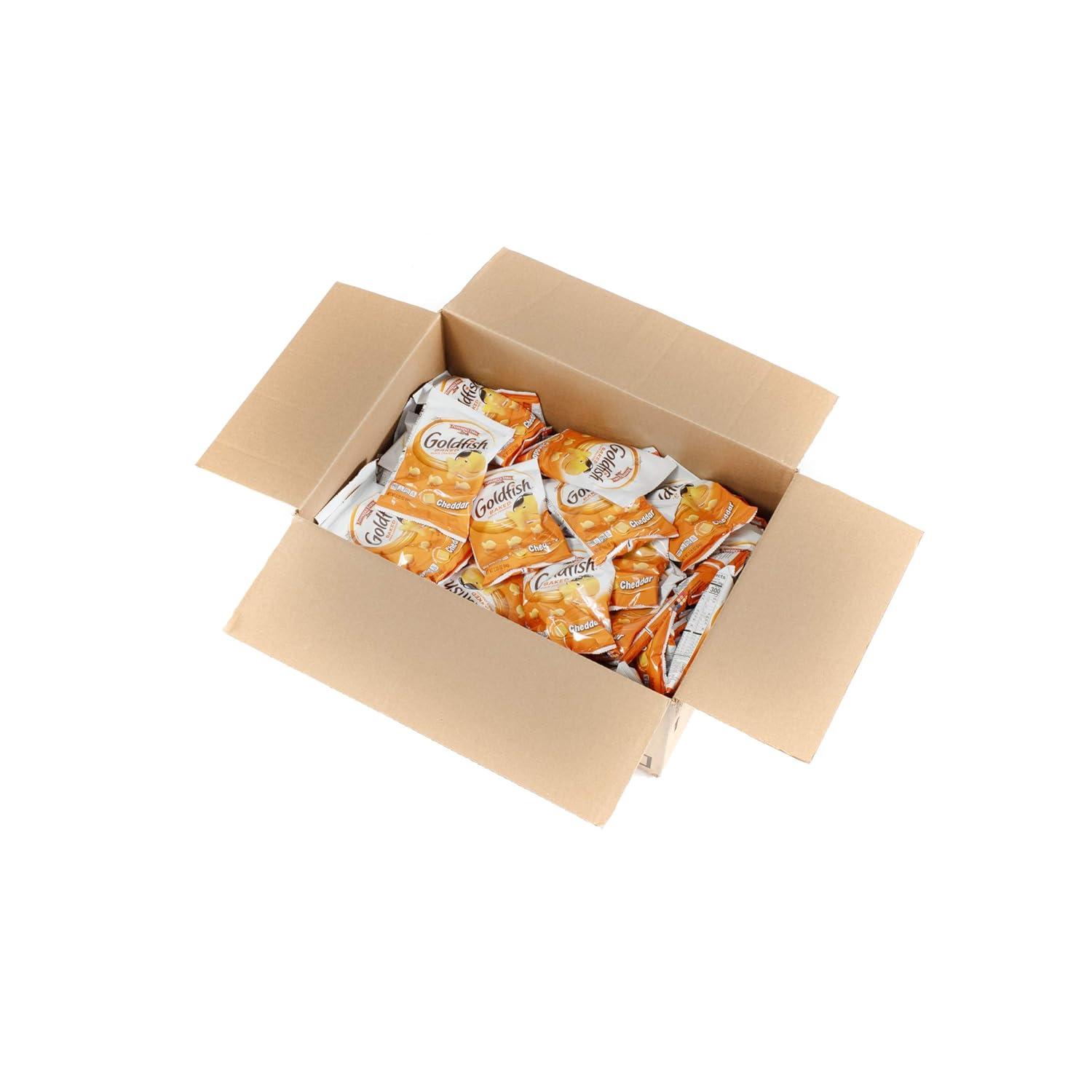 image:imageGoldfish Colors Cheddar Cheese Crackers Baked Snack Crackers 30 Oz CartonCheddar Cheese