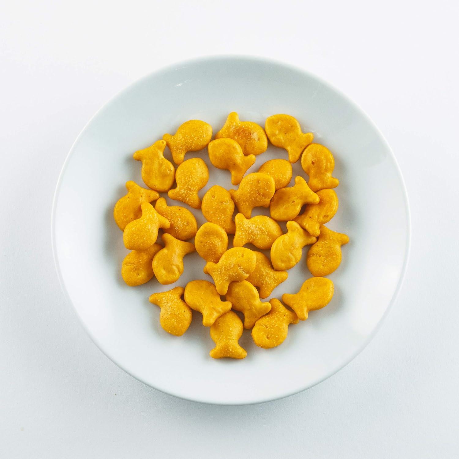 image:imageGoldfish Colors Cheddar Cheese Crackers Baked Snack Crackers 30 Oz CartonCheddar Cheese