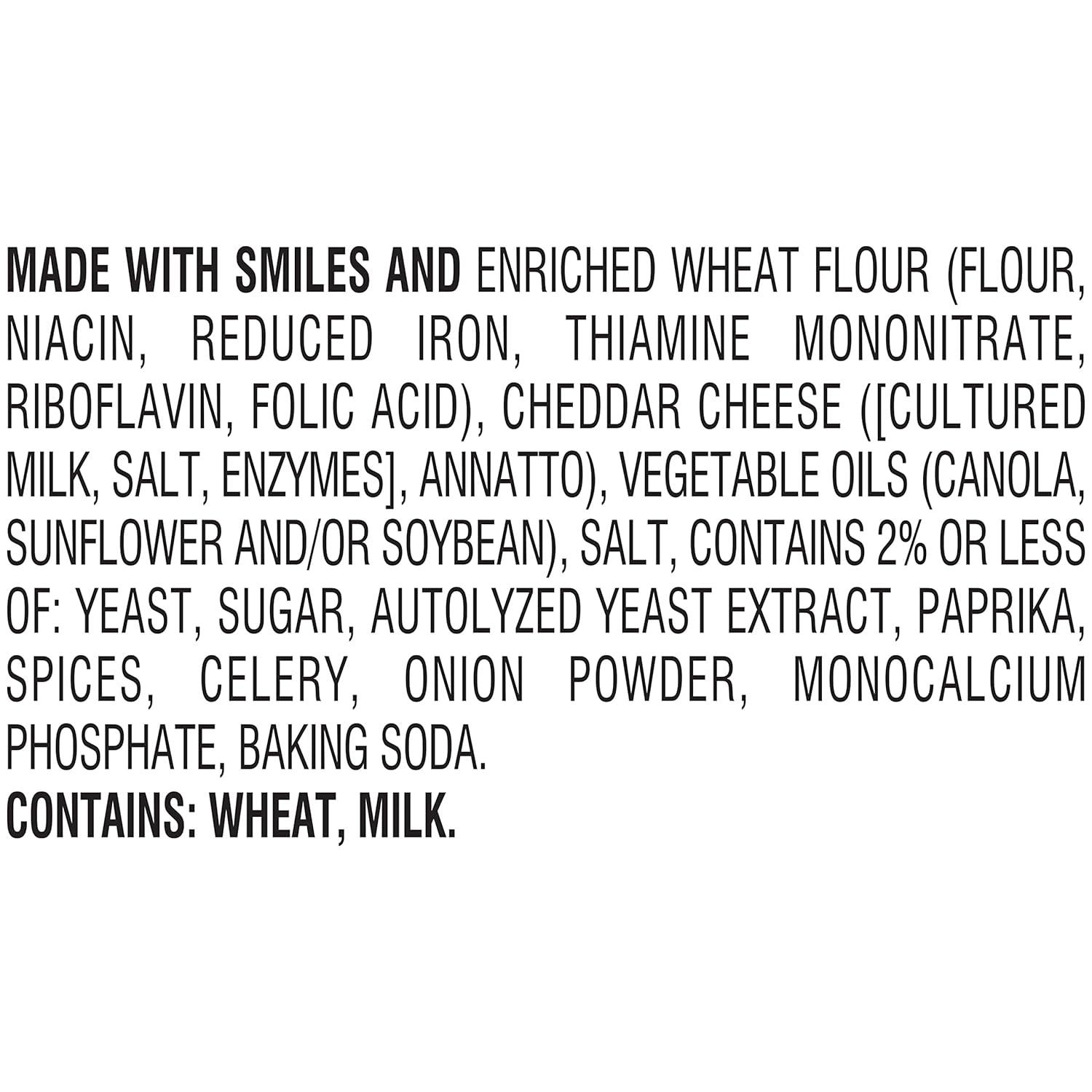 image:imageGoldfish Colors Cheddar Cheese Crackers Baked Snack Crackers 30 Oz CartonCheddar Cheese