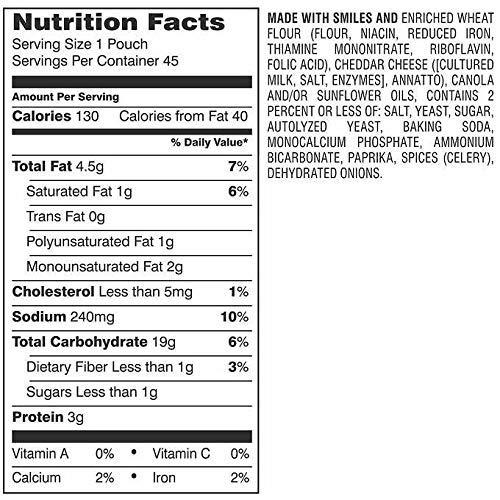 image:imageGoldfish Colors Cheddar Cheese Crackers Baked Snack Crackers 30 Oz CartonCheddar Cheese