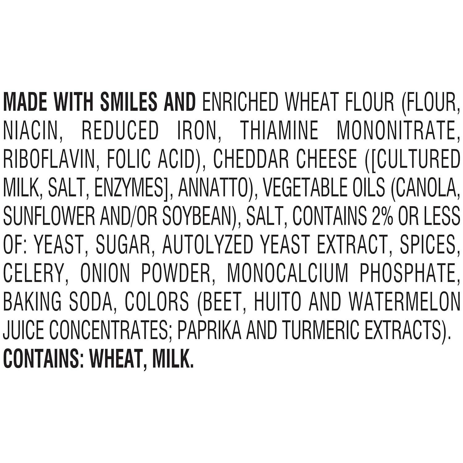 image:imageGoldfish Colors Cheddar Cheese Crackers Baked Snack Crackers 30 Oz CartonColors Cheddar