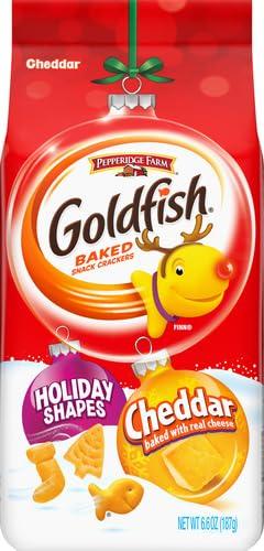 image:imageGoldfish Holiday Shapes Cheddar Crackers 66 Oz Bag66 Ounce Pack of 3
