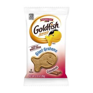 Goldfish Colors Cheddar Cheese Crackers, Baked Snack Crackers, 30 Oz Carton(Cinnamon)
