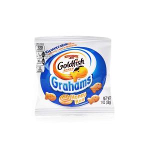 Goldfish Colors Cheddar Cheese Crackers, Baked Snack Crackers, 30 Oz Carton(Honey Bun)